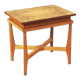 Art Deco table table in solid wood 40s