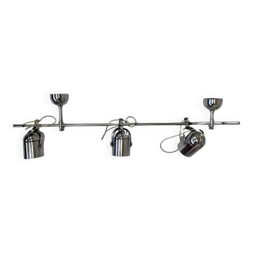 Lampe murale ou plafonnier chromée orientable, design Stanislav Indra, années 1970