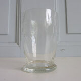 2 old faceted glasses