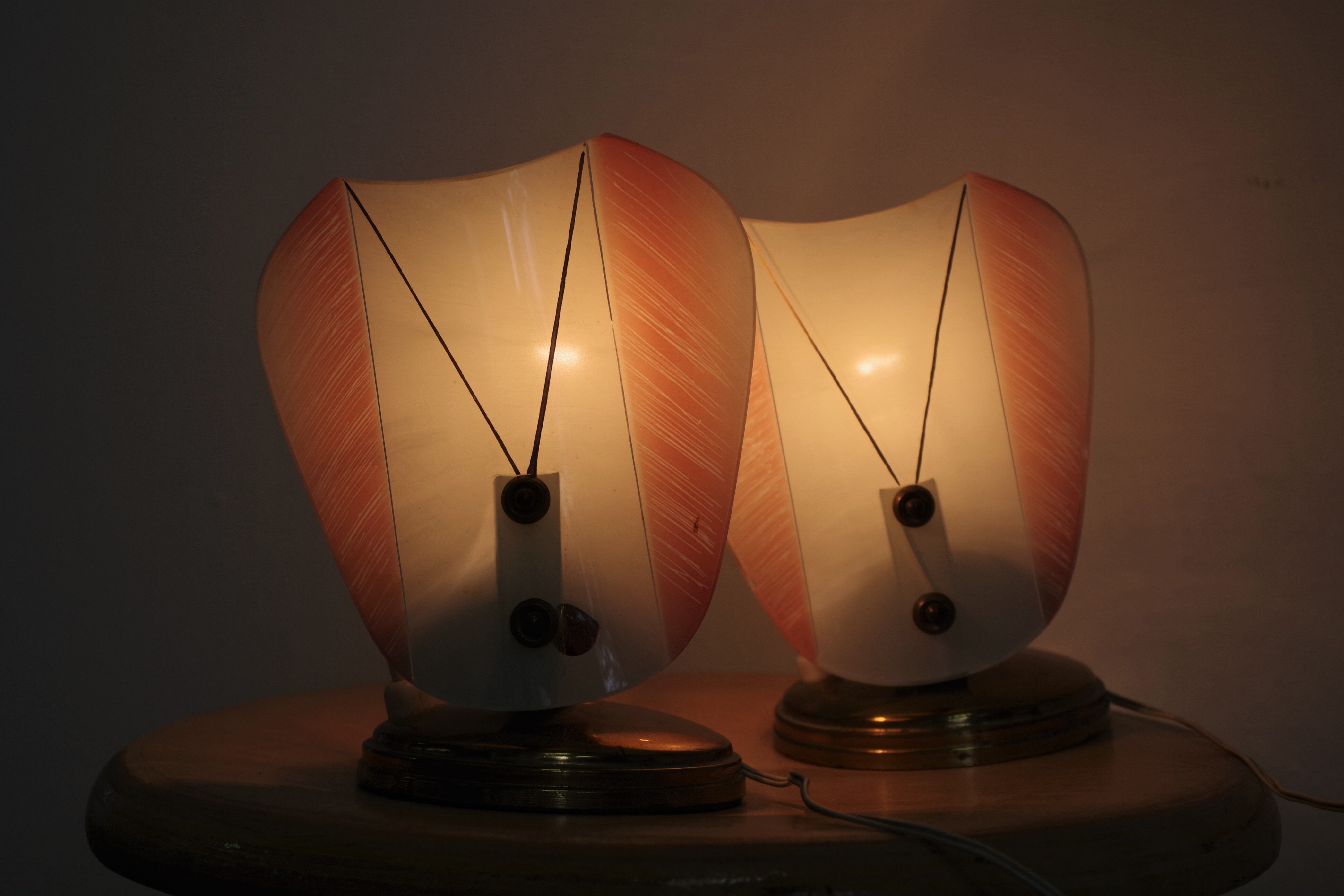 Lamps, 1950s, set of 2