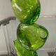 Vintage soliflore vase in bubbled glass paste