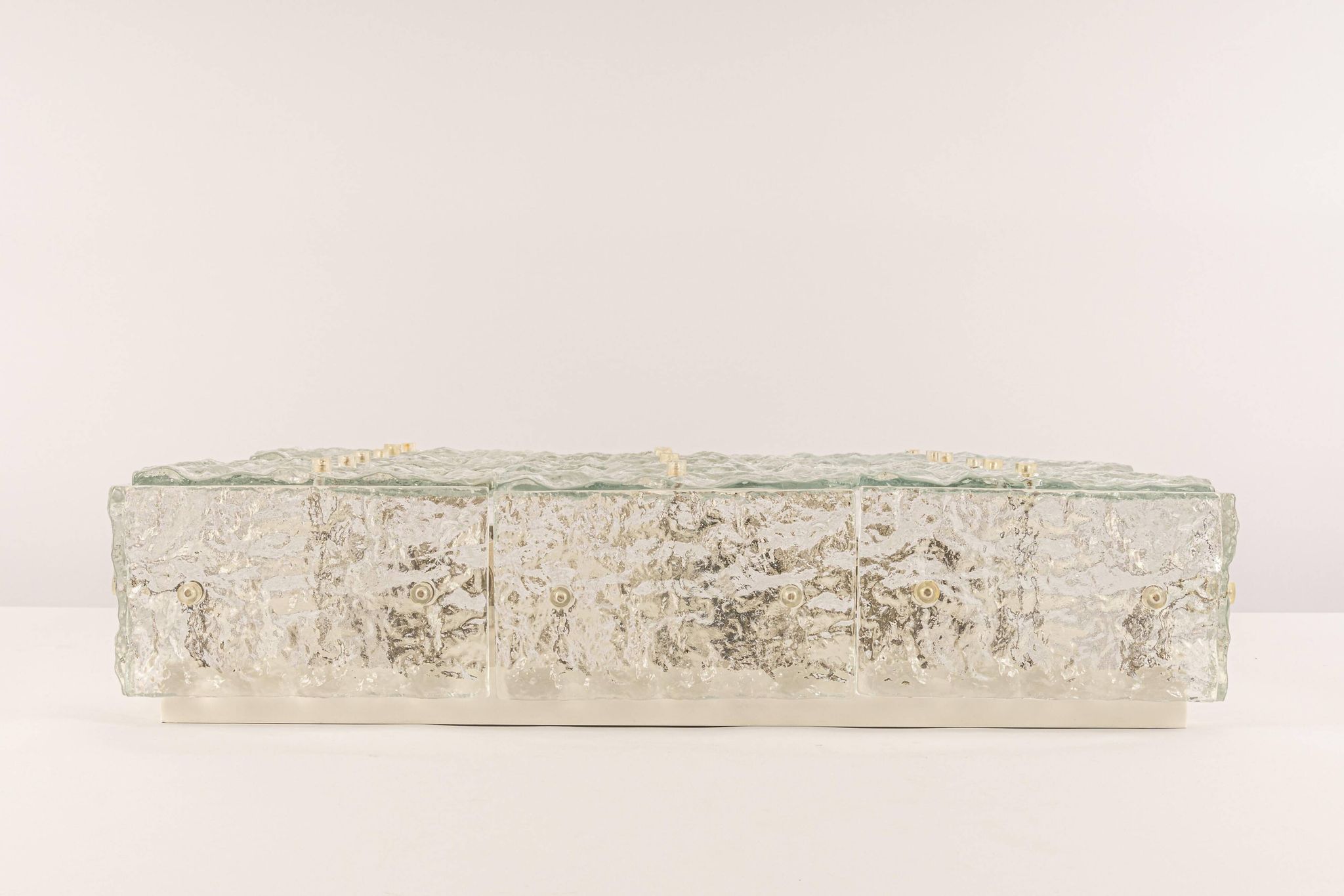 Large Murano glass ceiling light by Kalmar, Austria, 1960s.