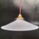 Opaline pendant light