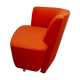 Fauteuil walter knoll rouge vif