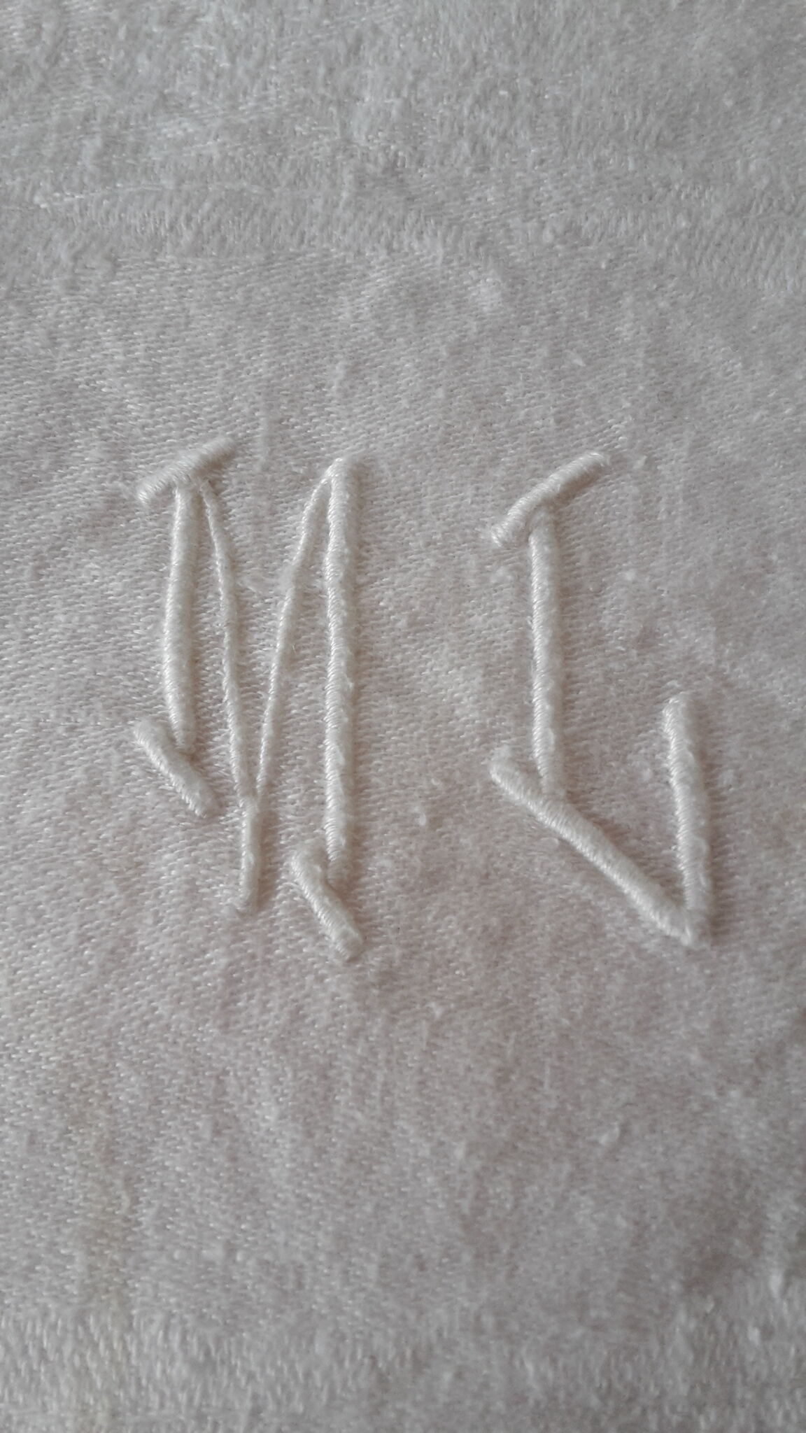 Monogrammed towels