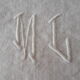 Serviettes monogrammées