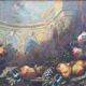 Still Life, Large Oil Painting On Canvas, Italy, 19th Century