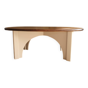 table basse ovale