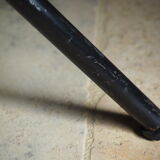 Metal tripod lamp of the 1950s