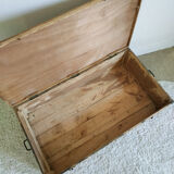 Old wooden trunk