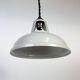 Vintage Industrial Beige Painted Ceiling Lamp, 2000s