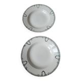 Lot n°1 of 6 soup plates 418 St Amand
