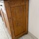 Antique dresser with glass doors and fleur-de-lys from the 50s