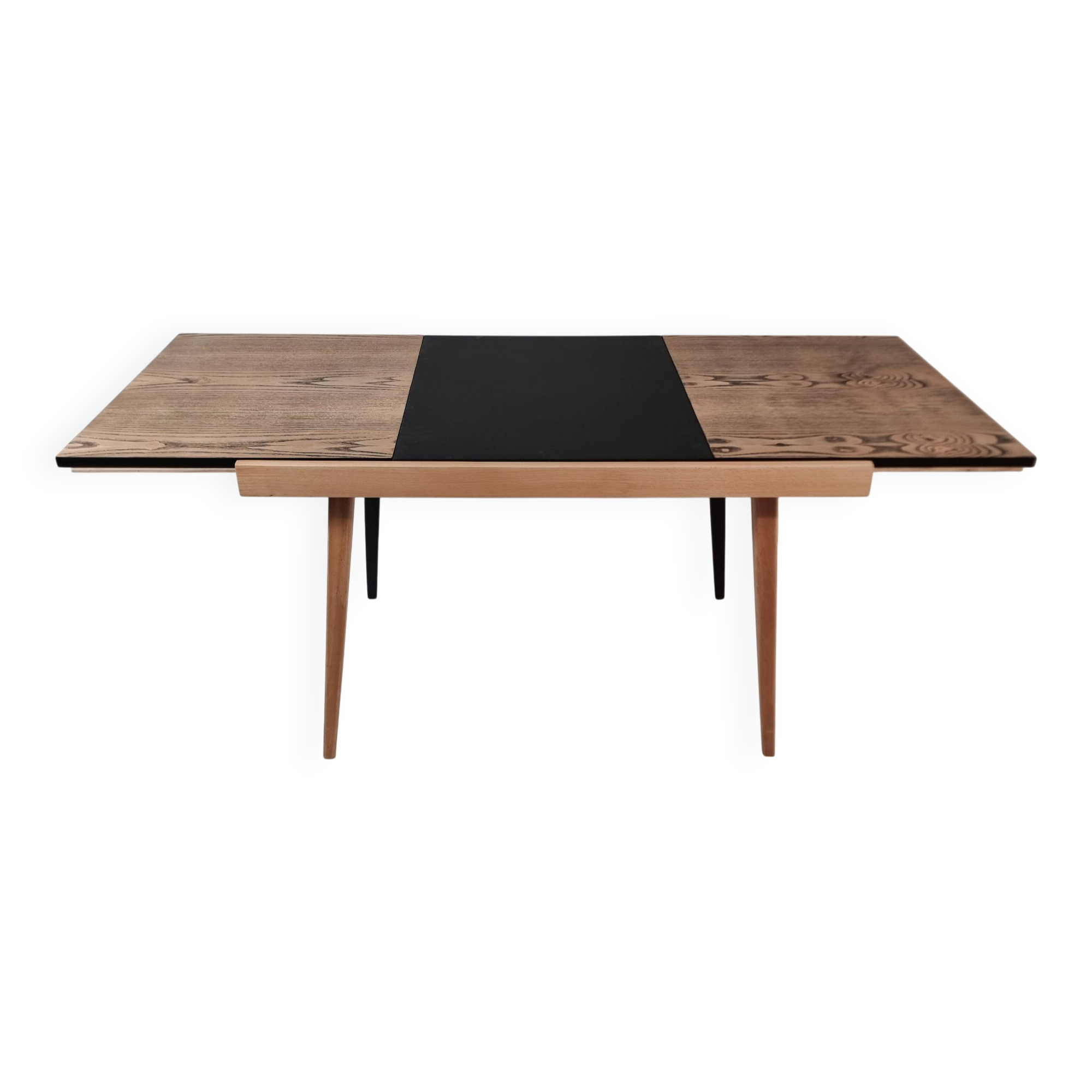 Vintage dining table in ash, 1960s