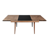 Vintage dining table in ash, 1960s