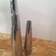 Aluminum candle holder set