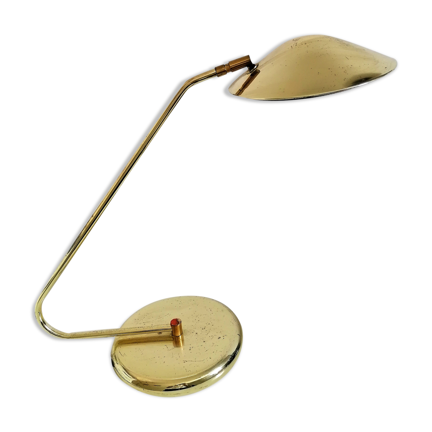 Lampe de bureau articulée à rotule style UFO space age vintage