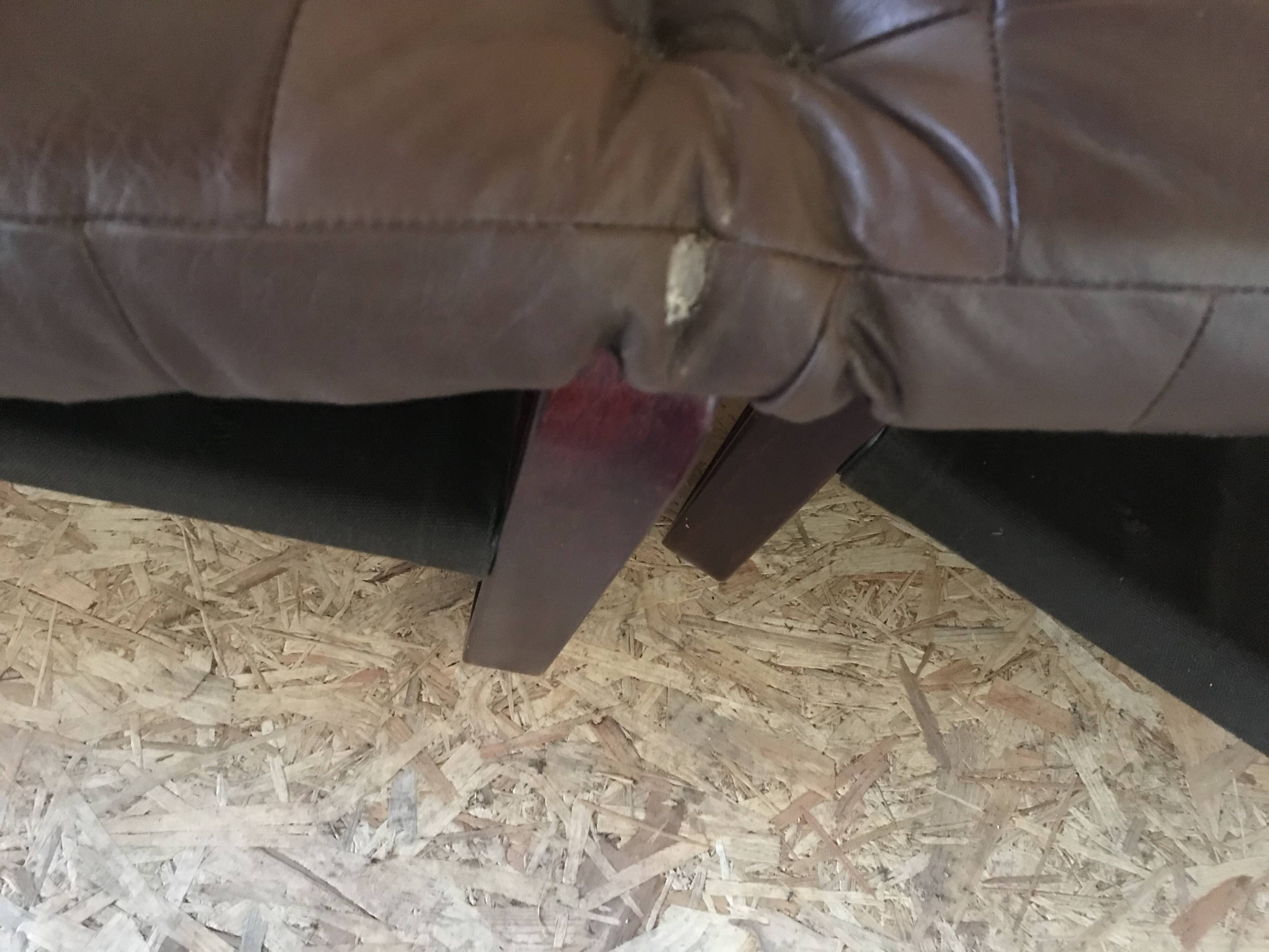 Pair of vintage armchairs in curved wood with suspended seat circa 1970-80.