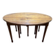 Table ovale en merisier 25 personnes