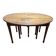 Table ovale en merisier 25 personnes