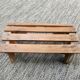Small bench/Footrest in antique wood