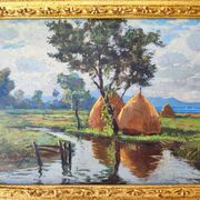 Oil painting landscape