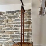 Wooden valet on wheels