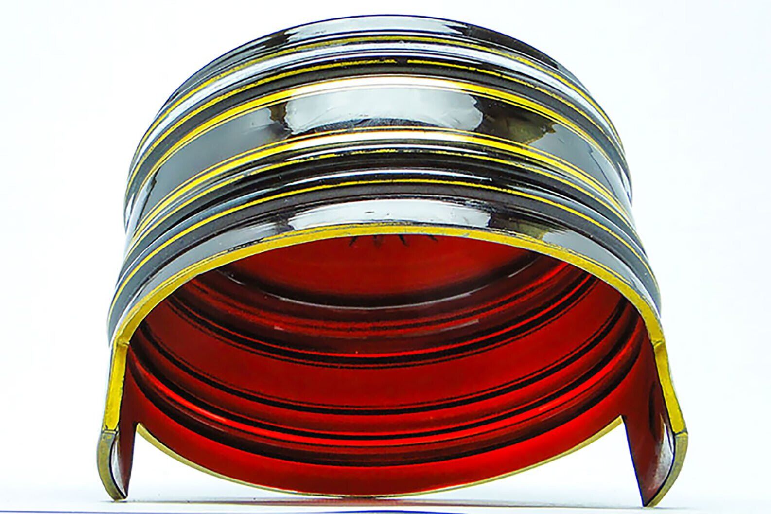 Early 20th century Bohemian fruit platter