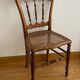 Napoleon III style chair with canning seat