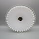 Suspension ancienne en opaline blanche