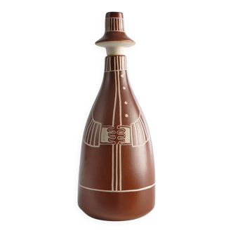 Scandinavian Modern "Tarina" Decanter by Arabia, Finland 1950s