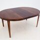 Table en bois de rose, design danois, années 1960