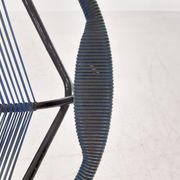 Fauteuil extérieur en fil du milieu du siècle