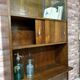 Bibliothèque rénovée vitrine années 1960 rétro vintage, Polska