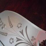 Double Venetian mirror, asymmetrical, beveled