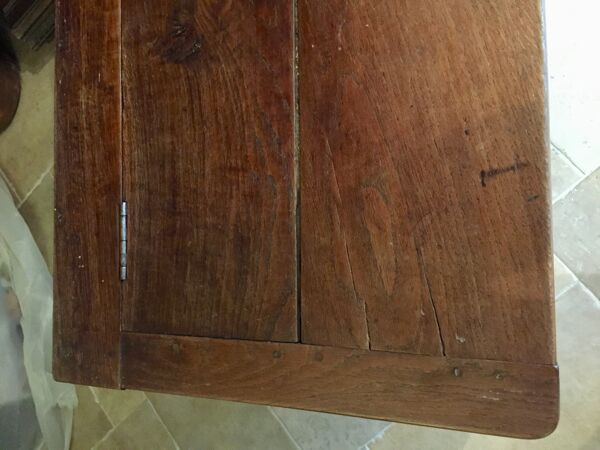 Old oak cabinet with drawer