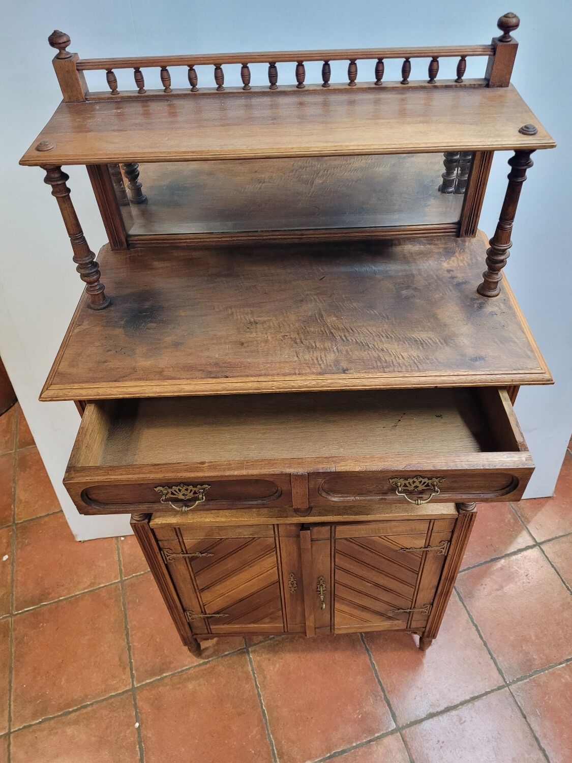 Walnut service furniture