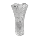 Vase en verre cristal
