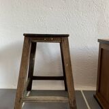 Old farm tabouret