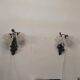 Pair of Hollywood Regency wall lights from the 60s/70s