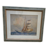 Tableau marine Marc Chataignier