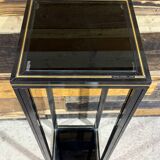 Metal and glass column by Pierre Vandel