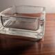 Lumax modernist glass catchall from the 1960s.