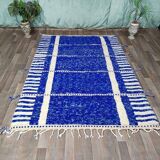 Traditional handmade Berber rug, size 100 x 200 cm