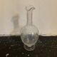 Carafe en verre ciselé ancien