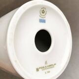 Danish royal table lamp from the mid-century by Kai Lange for Fog & Morup and Royal Copenhagen, 1960s.