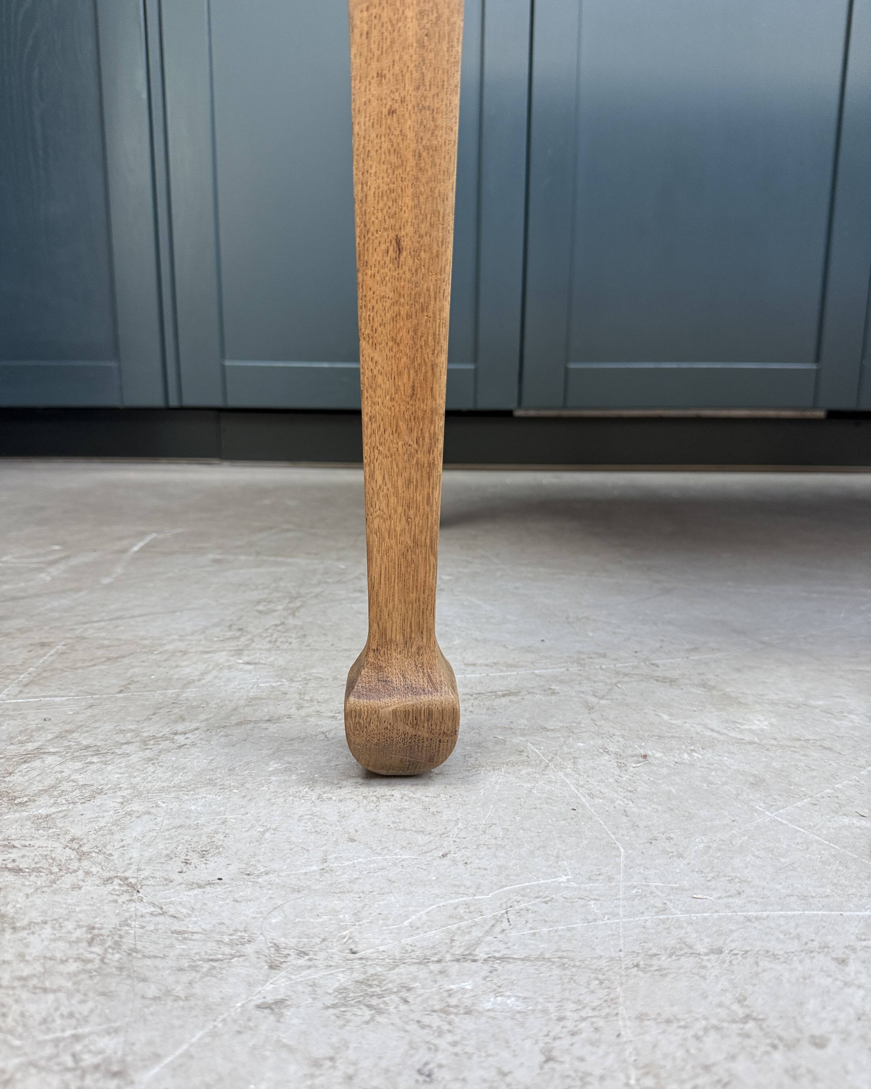 Antique solid oak table (renovated)