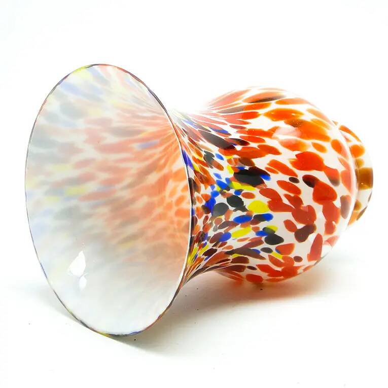 Murano vase, mid-century modern, glass, Italy, 1950s