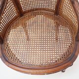 Pair of mahogany armchairs, Louis XVI style – Early 20th century