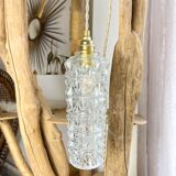 Vintage tulip lamp in customizable glass